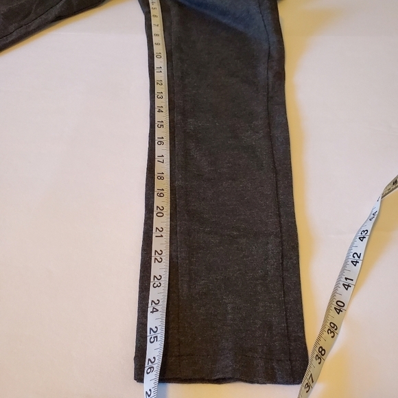 Adrianna Papell Charcoal Gray Knit Pant Sz 8 - Picture 10 of 13